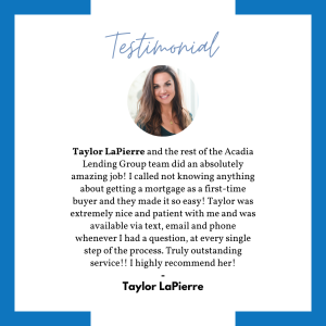 Testimonial Taylor LaPierre